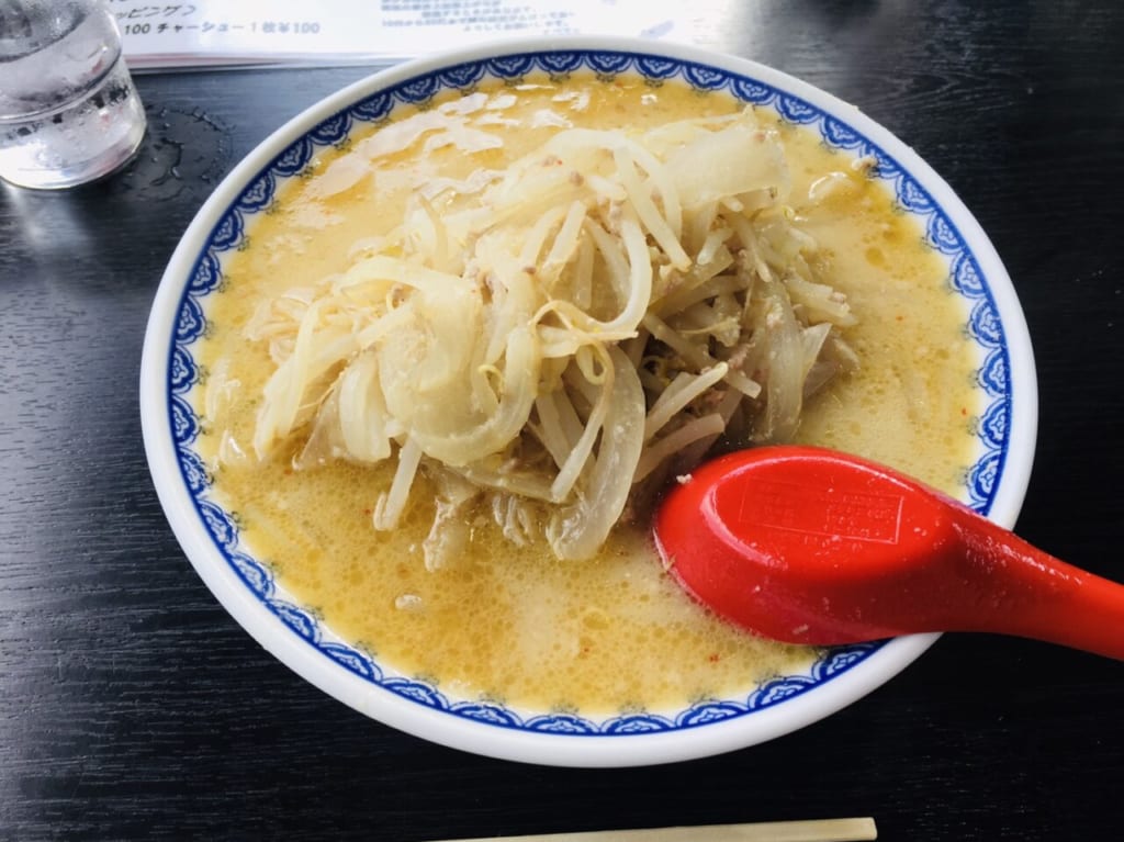 食堂ミサの味噌ラーメン