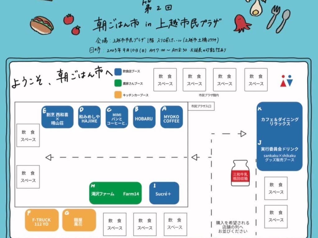 第2回朝ごはん市