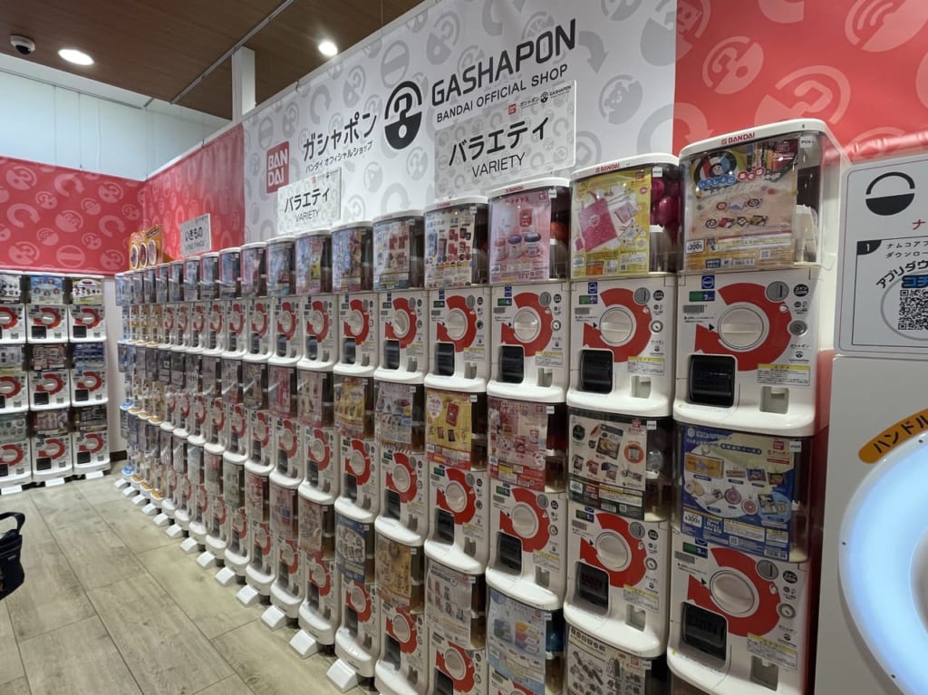 ガシャポンバンダイオフィシャルショップ 蔦屋書店 高田西店