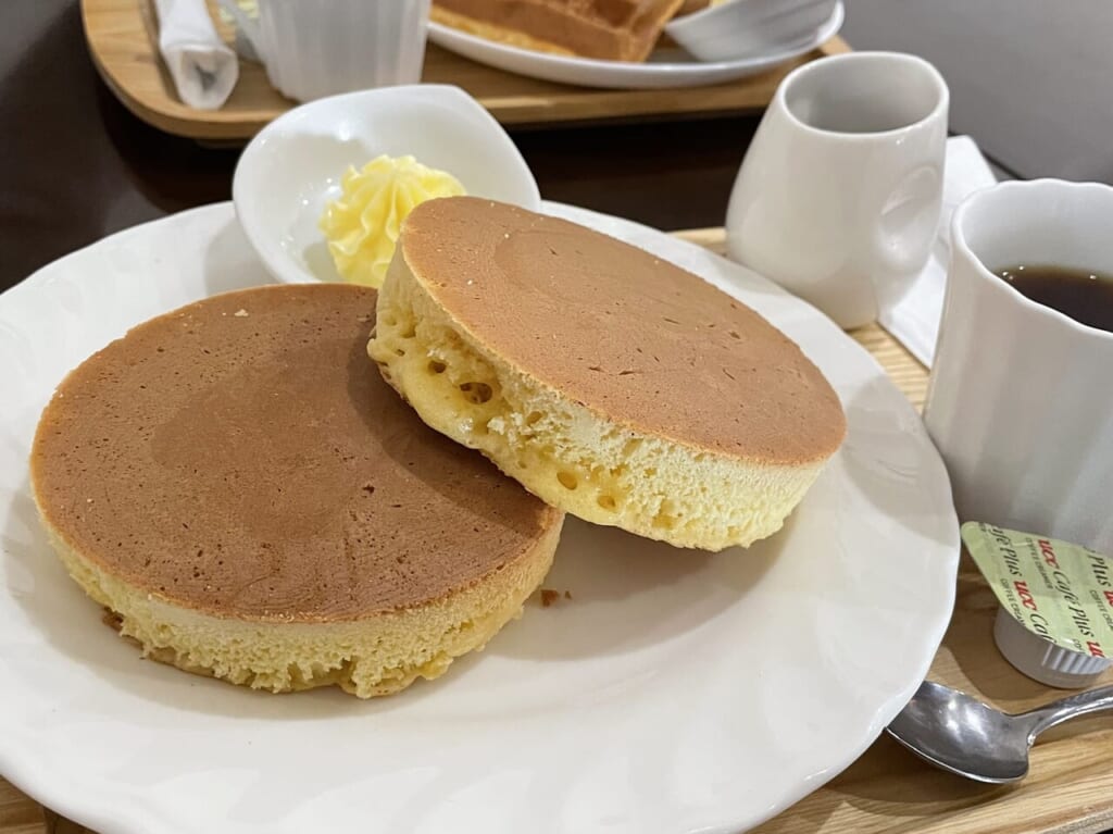 UCCカフェメルカードのホットケーキ