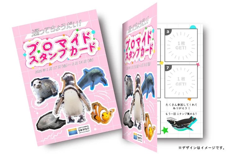 上越市立水族博物館うみがたりの「通ってちょうだい！ブロマイド2025」