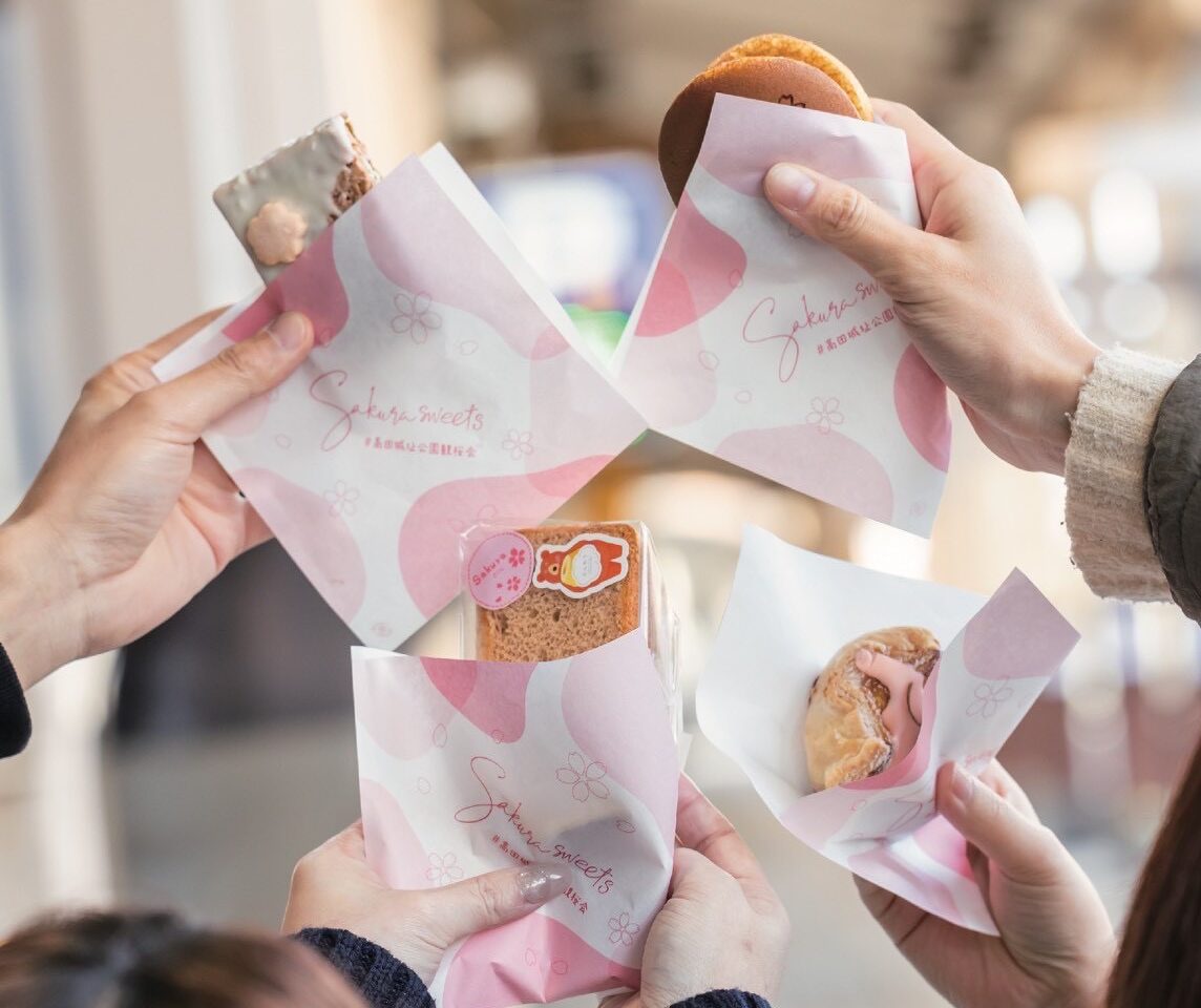 第101回高田城址公園観桜会限定桜スイーツ