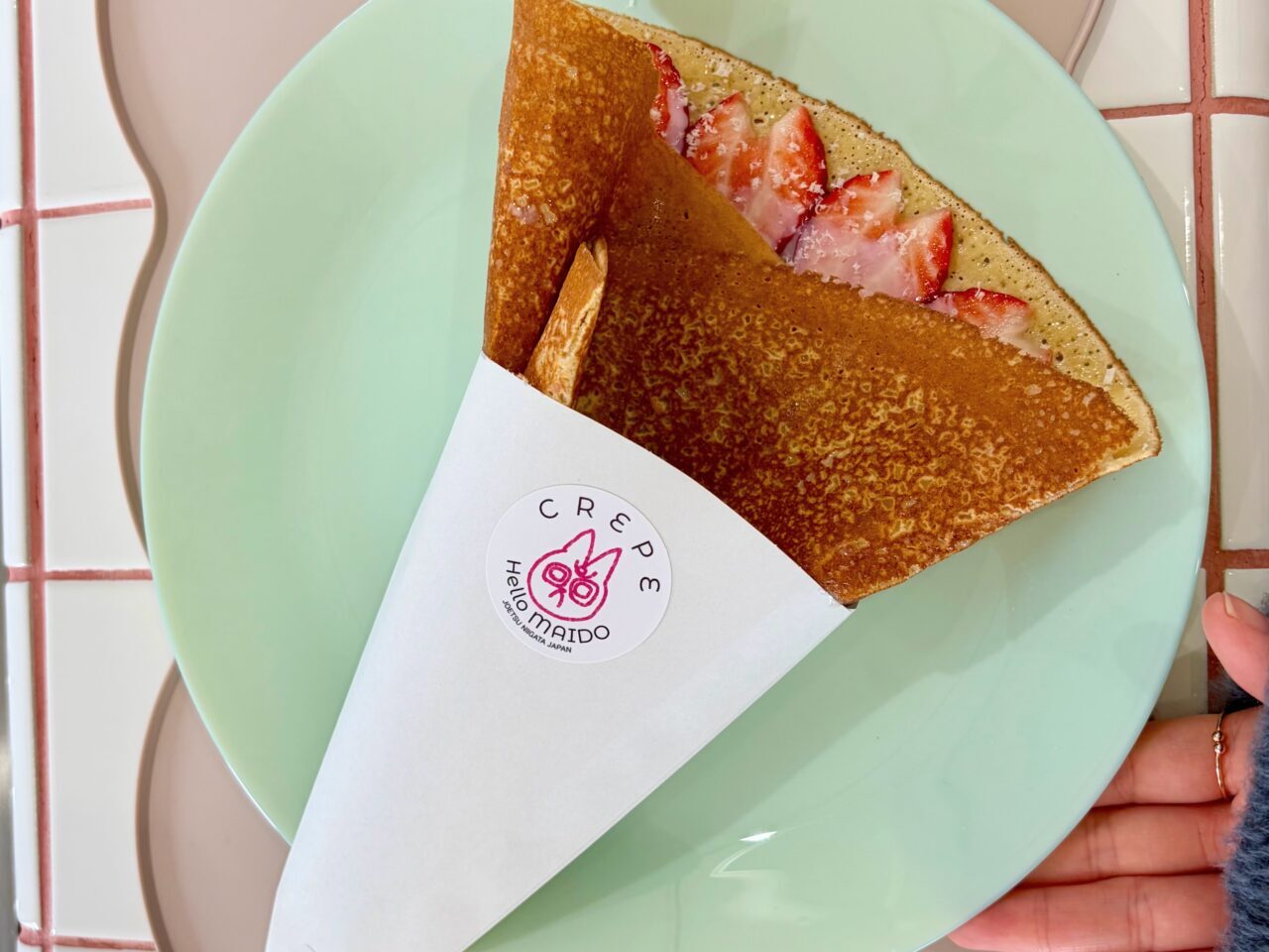 ハローまいどのクレープ