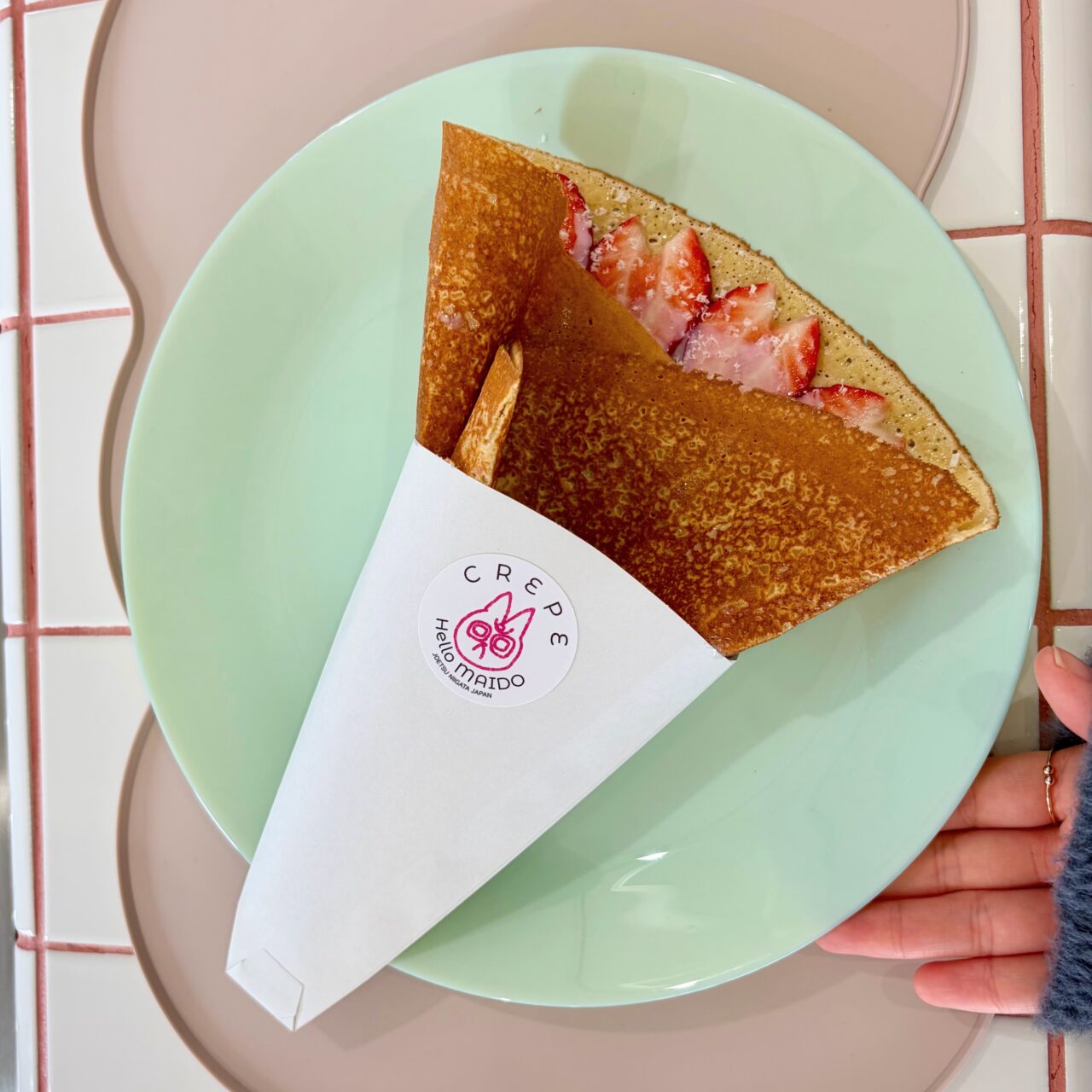 ハローまいどのクレープ