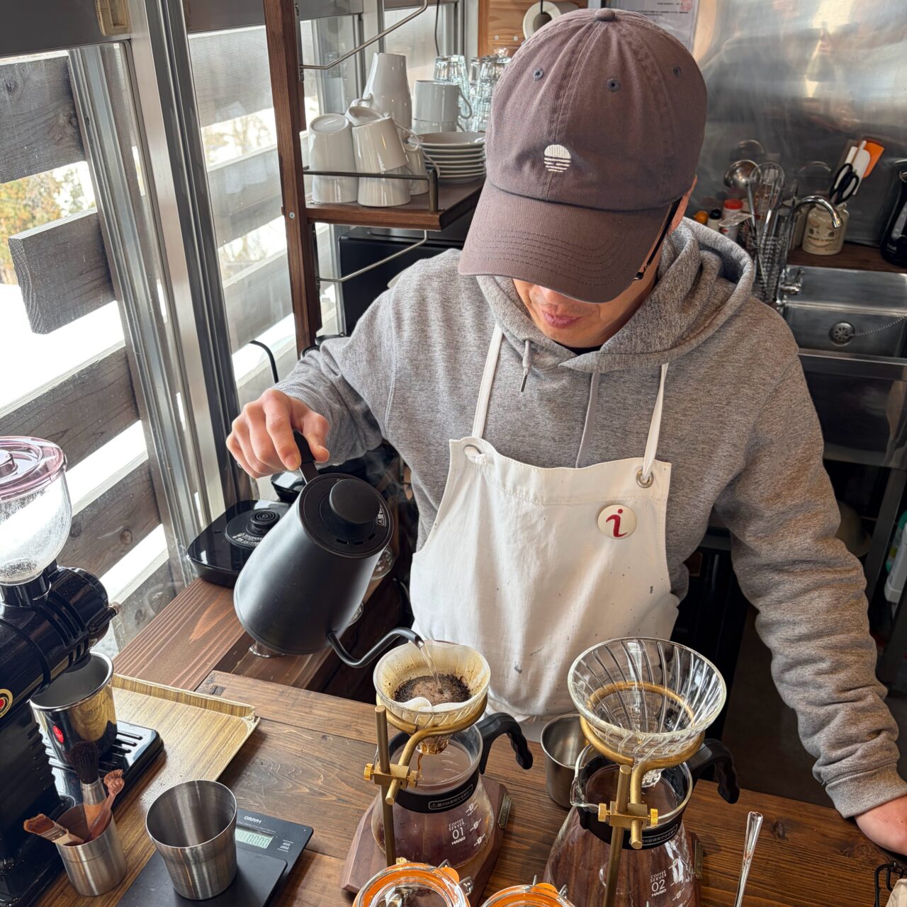 自家焙煎珈琲が楽しめるお店「i.coffee.net 8058」