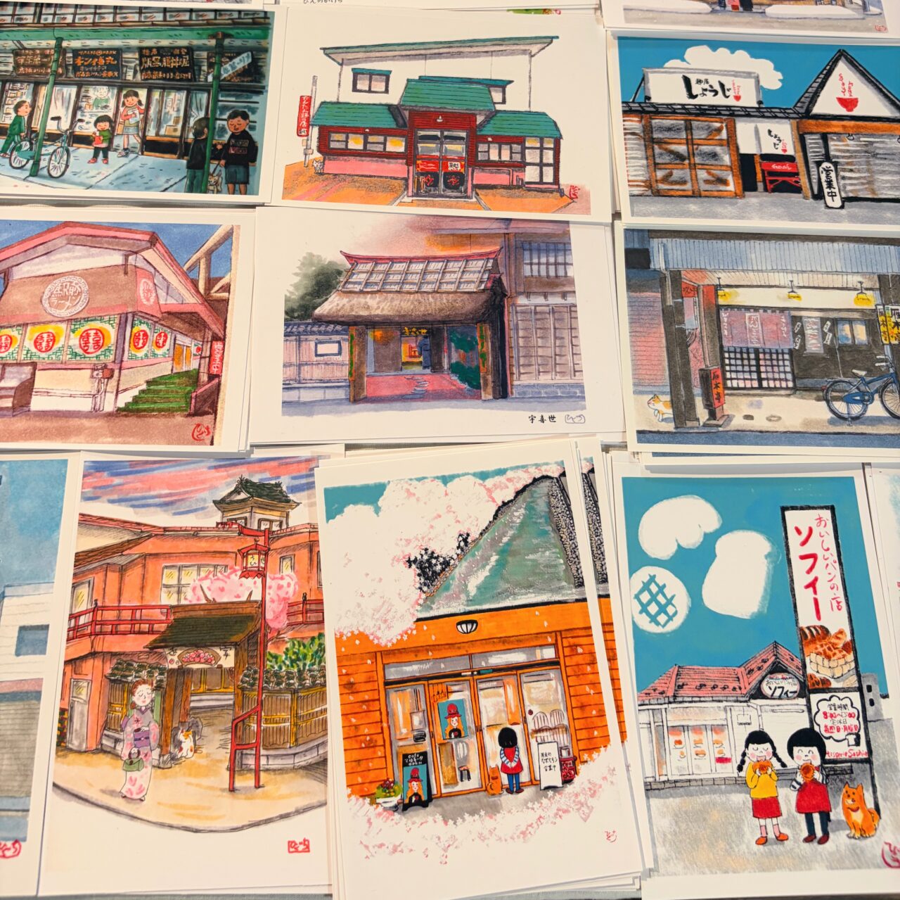 上越の風景や思い出を描き続けるイラストレーター・ひぐちキミヨさんにお話を伺いました