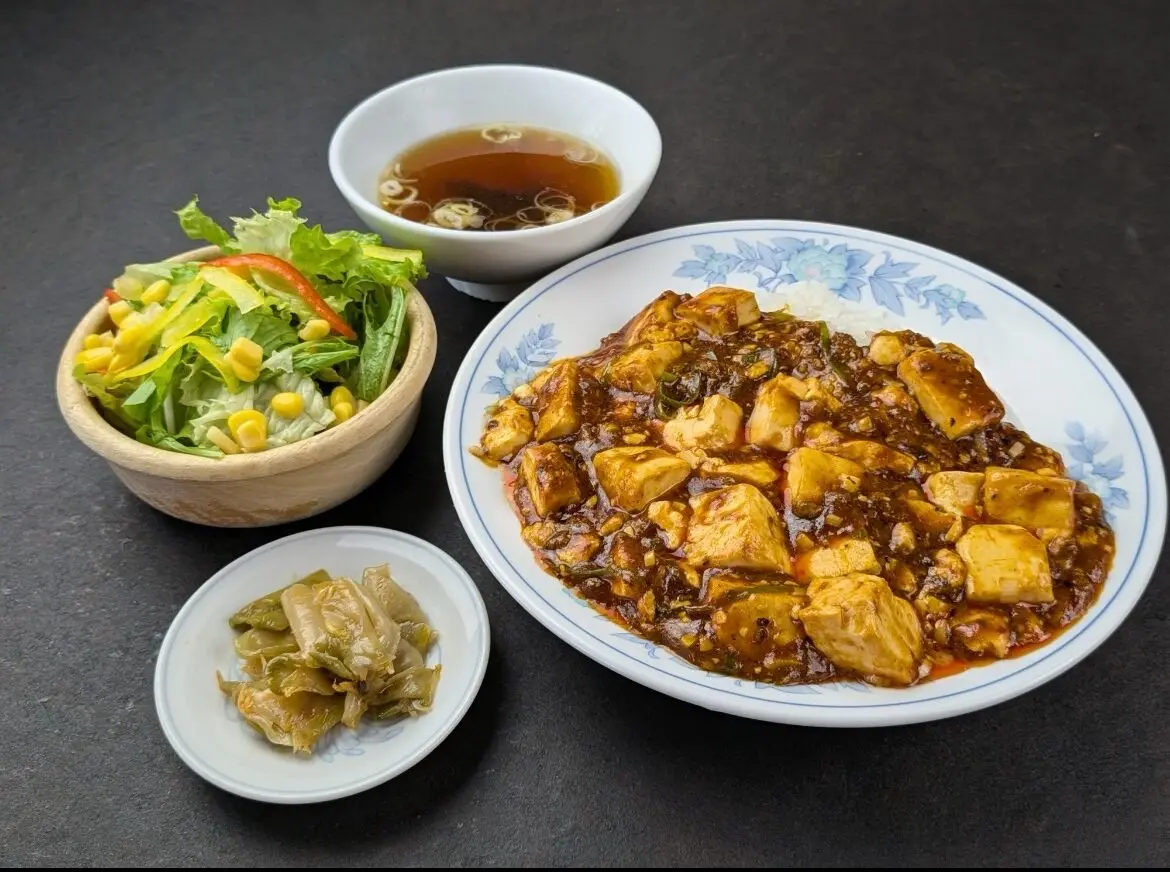 長峰温泉 ゆったりの郷10月特別メニュー「旨辛麻婆丼」